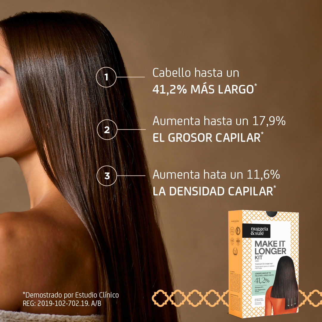 Make It Longer Kit - Tratamiento para conseguir un cabello más largo y grueso - Imagen 4