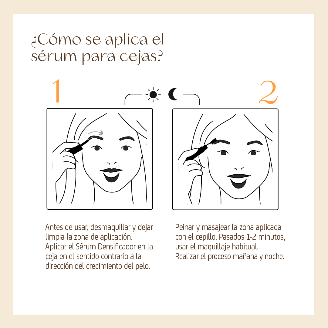 Brow Serum - Densificador de Cejas + Cepillo - Imagen 6