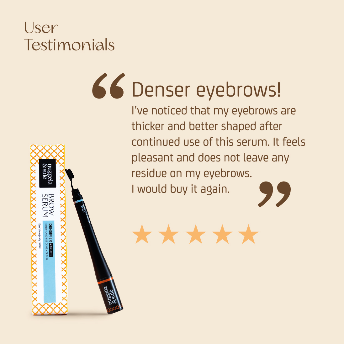 Brow Serum - Densifying Serum + Brush - Image 8