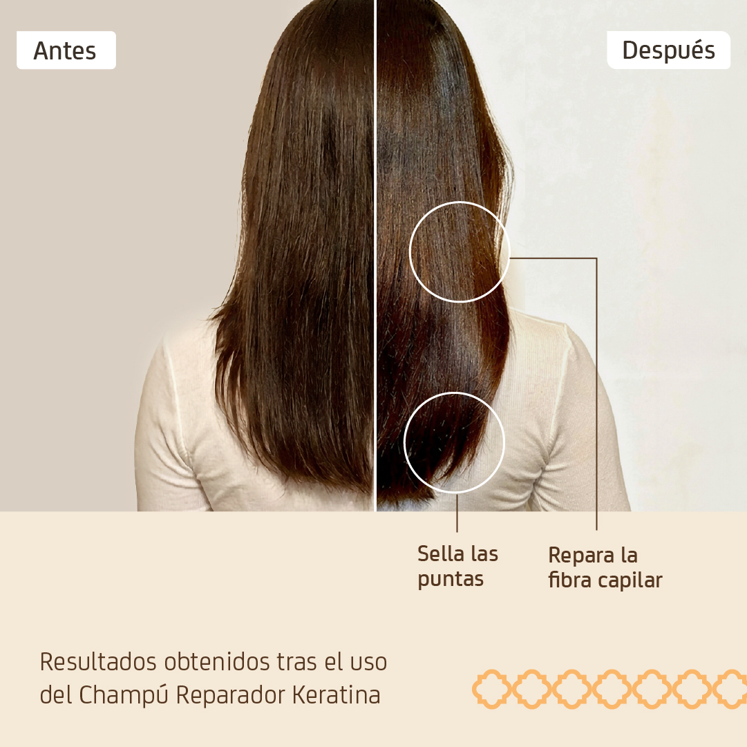 Champú Reparador Keratina - Imagen 3