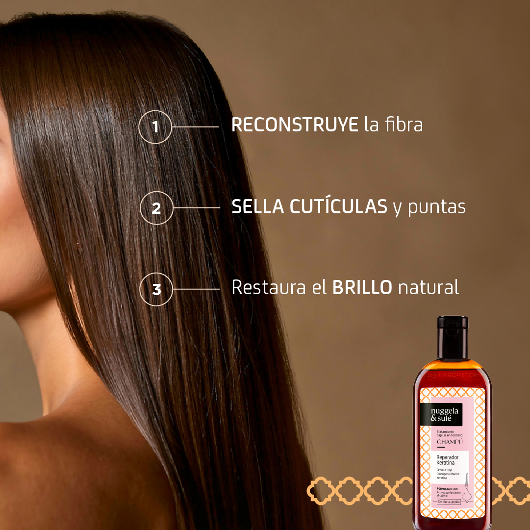 Champú Reparador Keratina - Imagen 4
