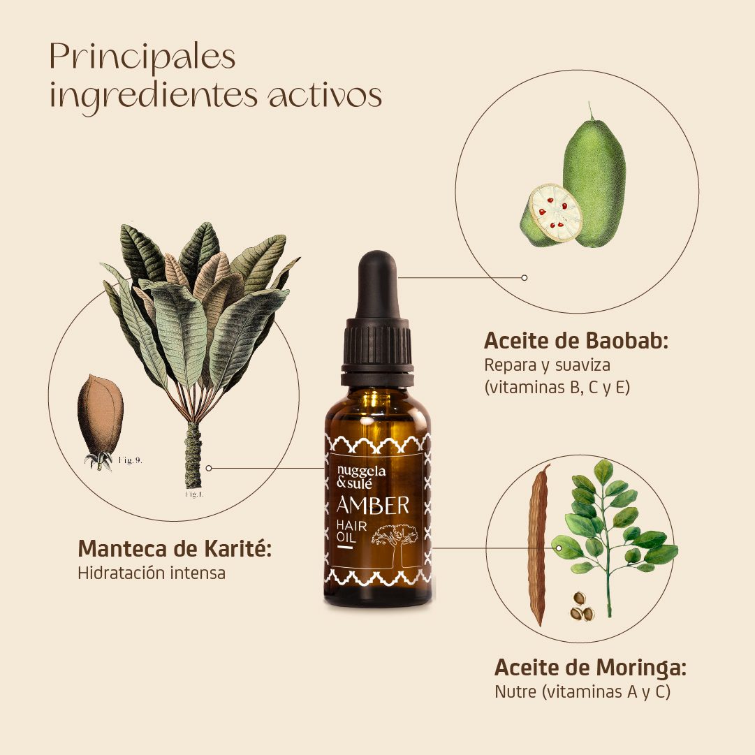AMBER Hair Oil - Imagen 7